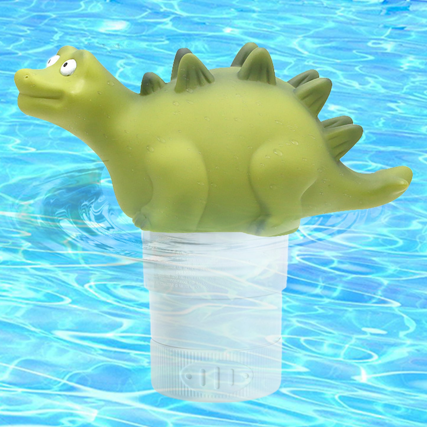 Green Dinosaur Chlorine Dispenser