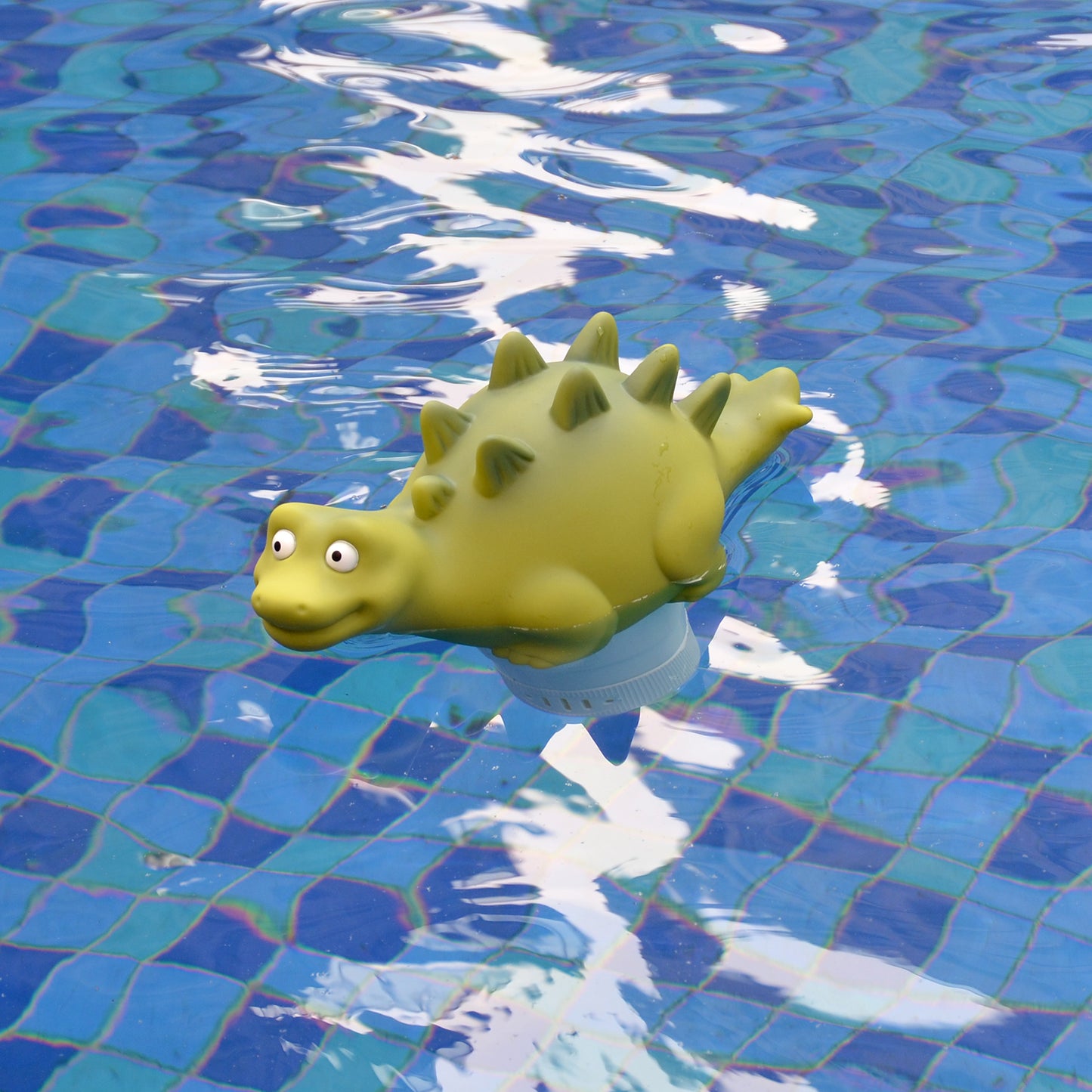 Green Dinosaur Chlorine Dispenser