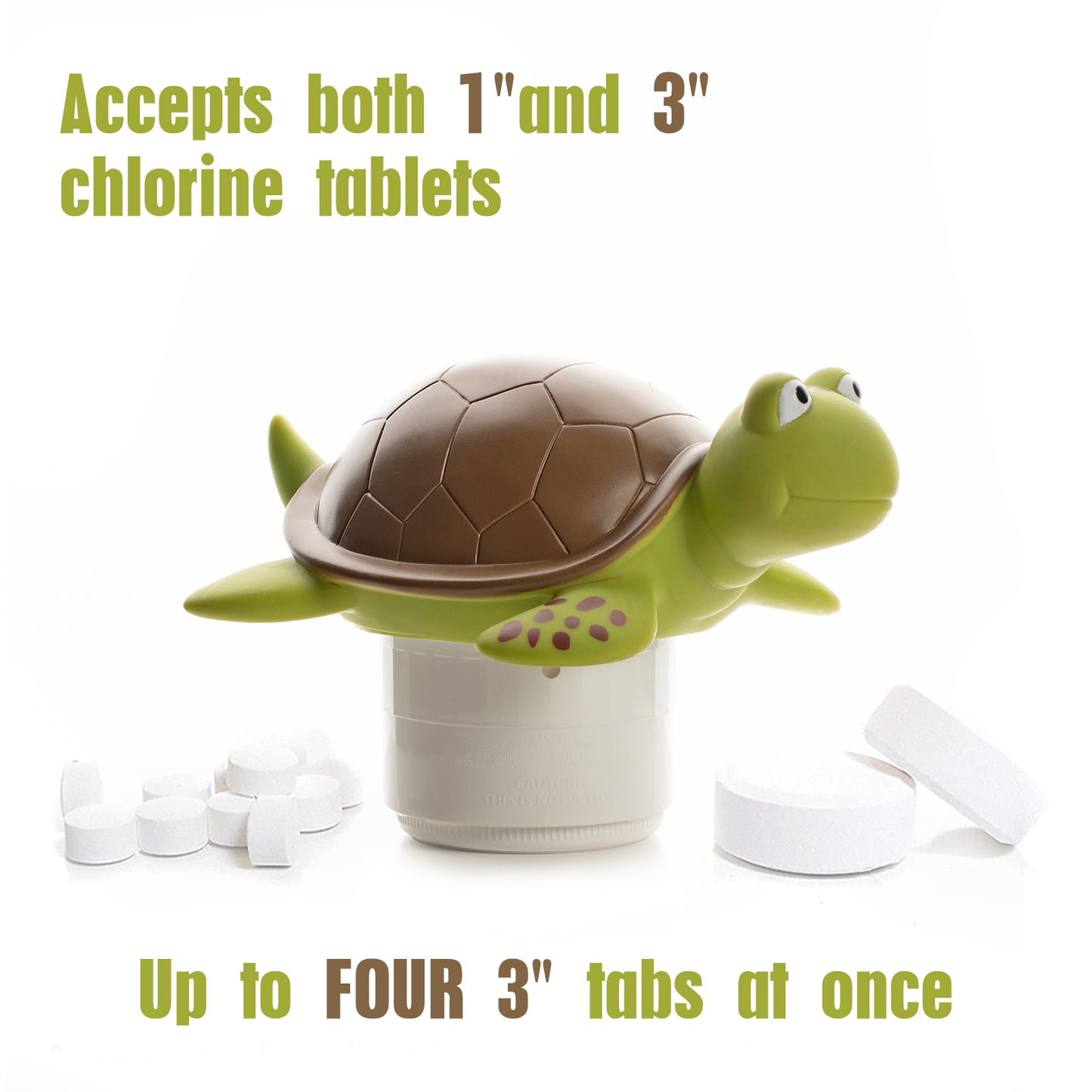 Turtle Chlorine Dispenser