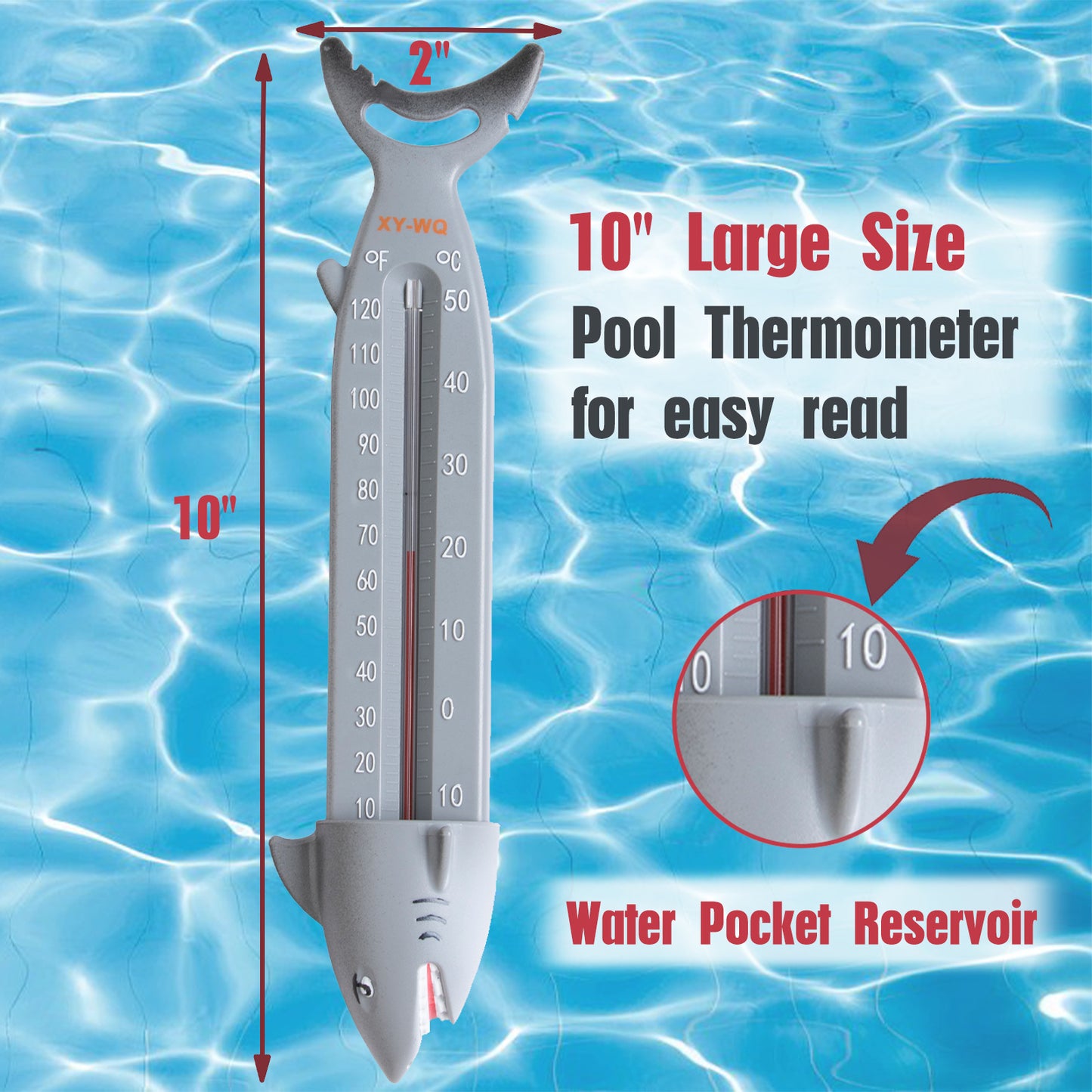 Shark Pool Thermometer