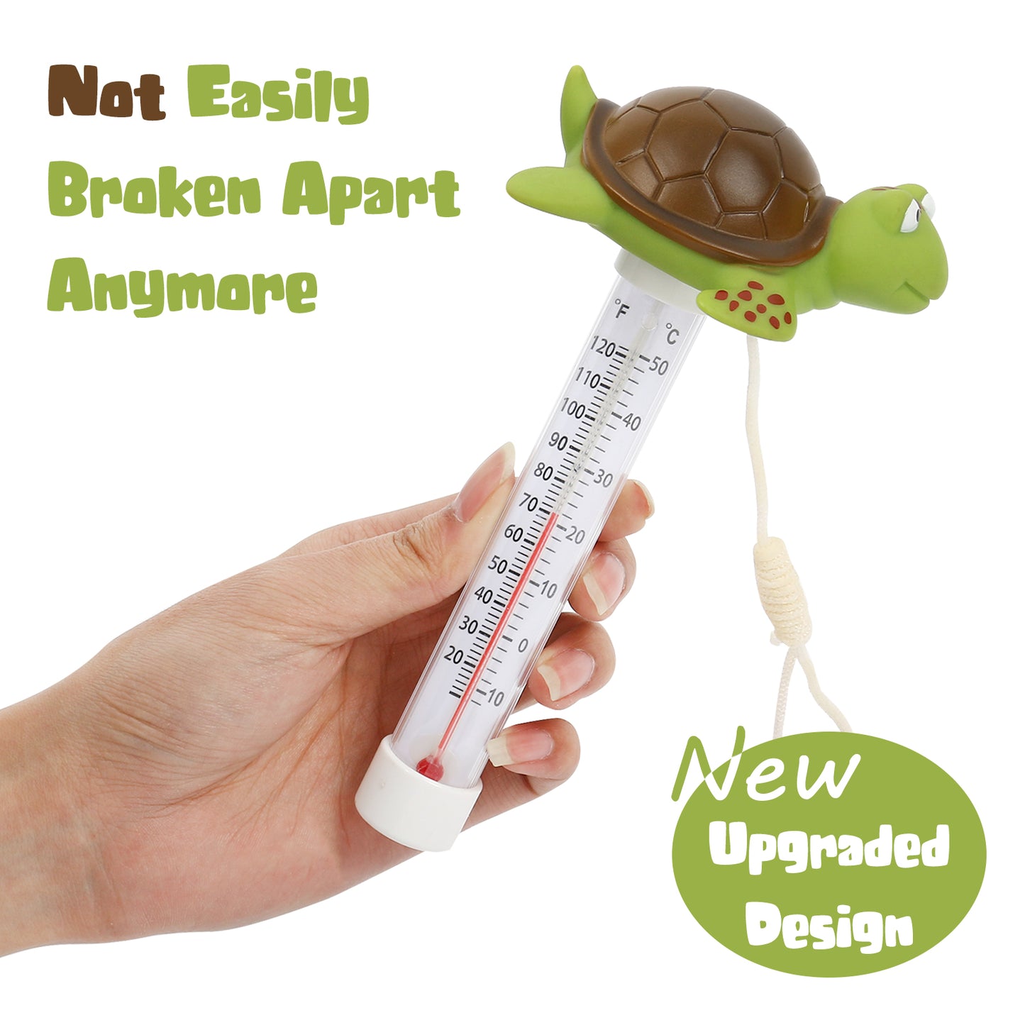 Turtle Pool Thermometer