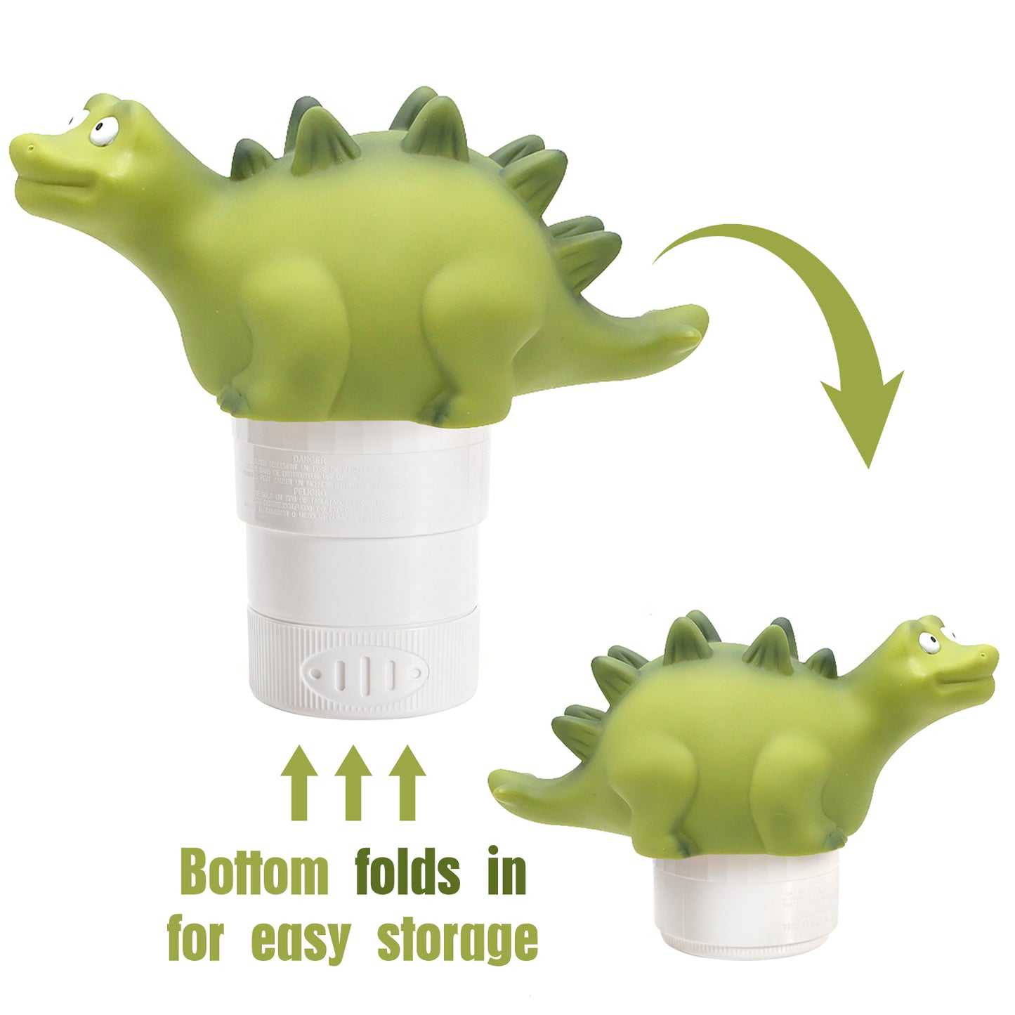 Green Dinosaur Chlorine Dispenser