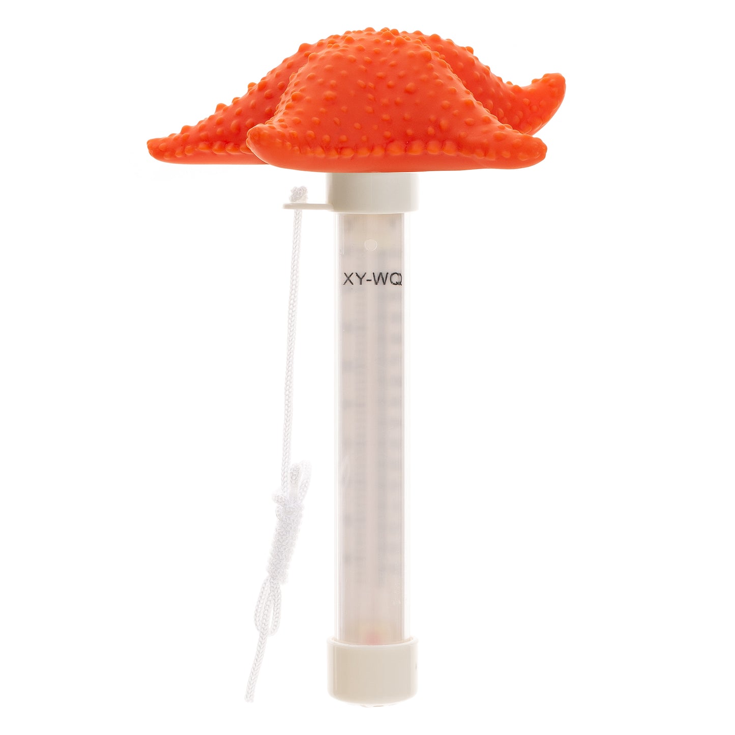 XY-WQ Floating Pool Thermometer, Large Size Easy Read for Water Temperature, Shatter Resistant with String for Outdoor and Indoor Swimming Pools and Spas (Starfish)
