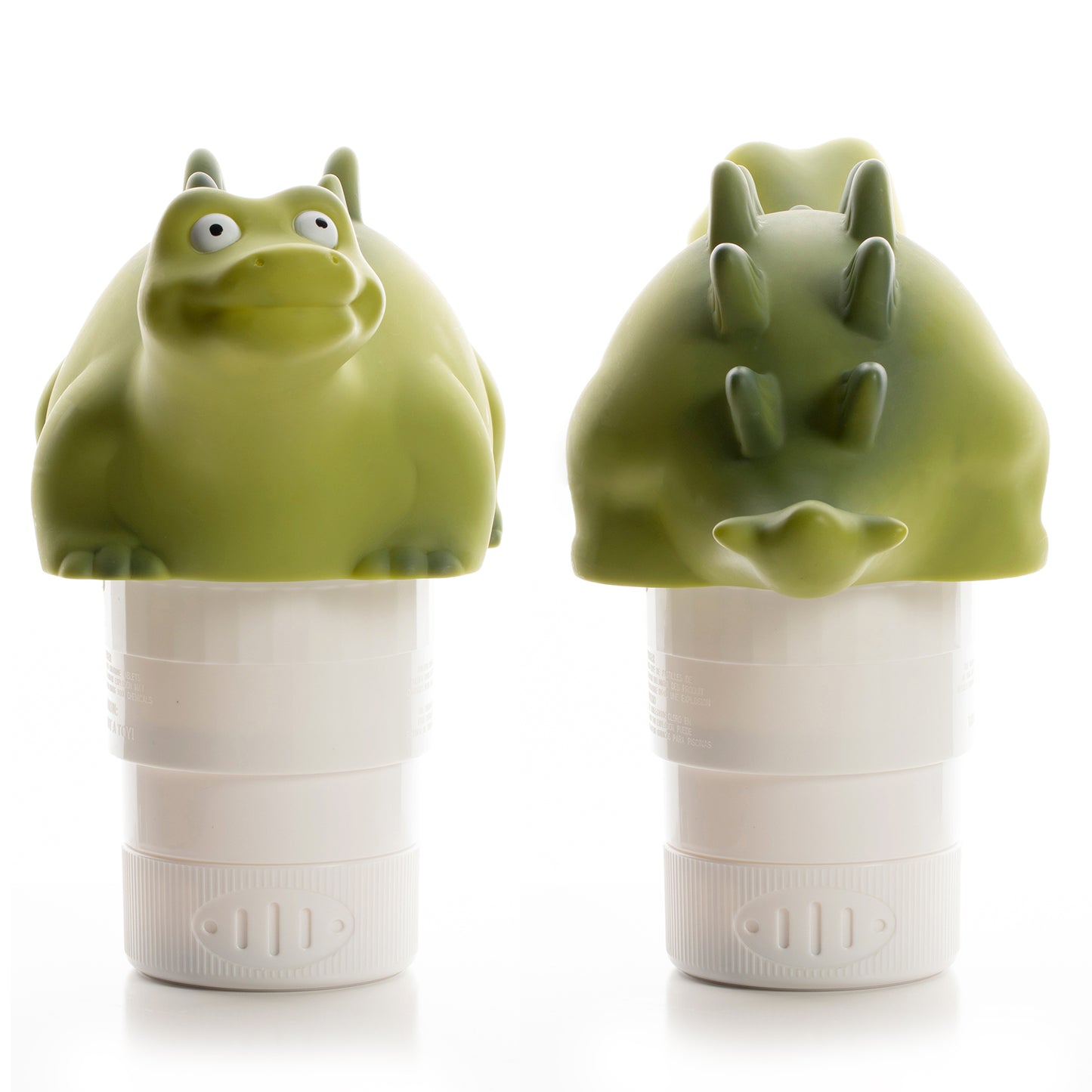 XY-WQ Chlorine Floater, Floating Pool Chlorine Dispenser (Dinosaur), Fits 1 and 3 Inch Tablets for Large and Small Pools, Hot Tub, Spa