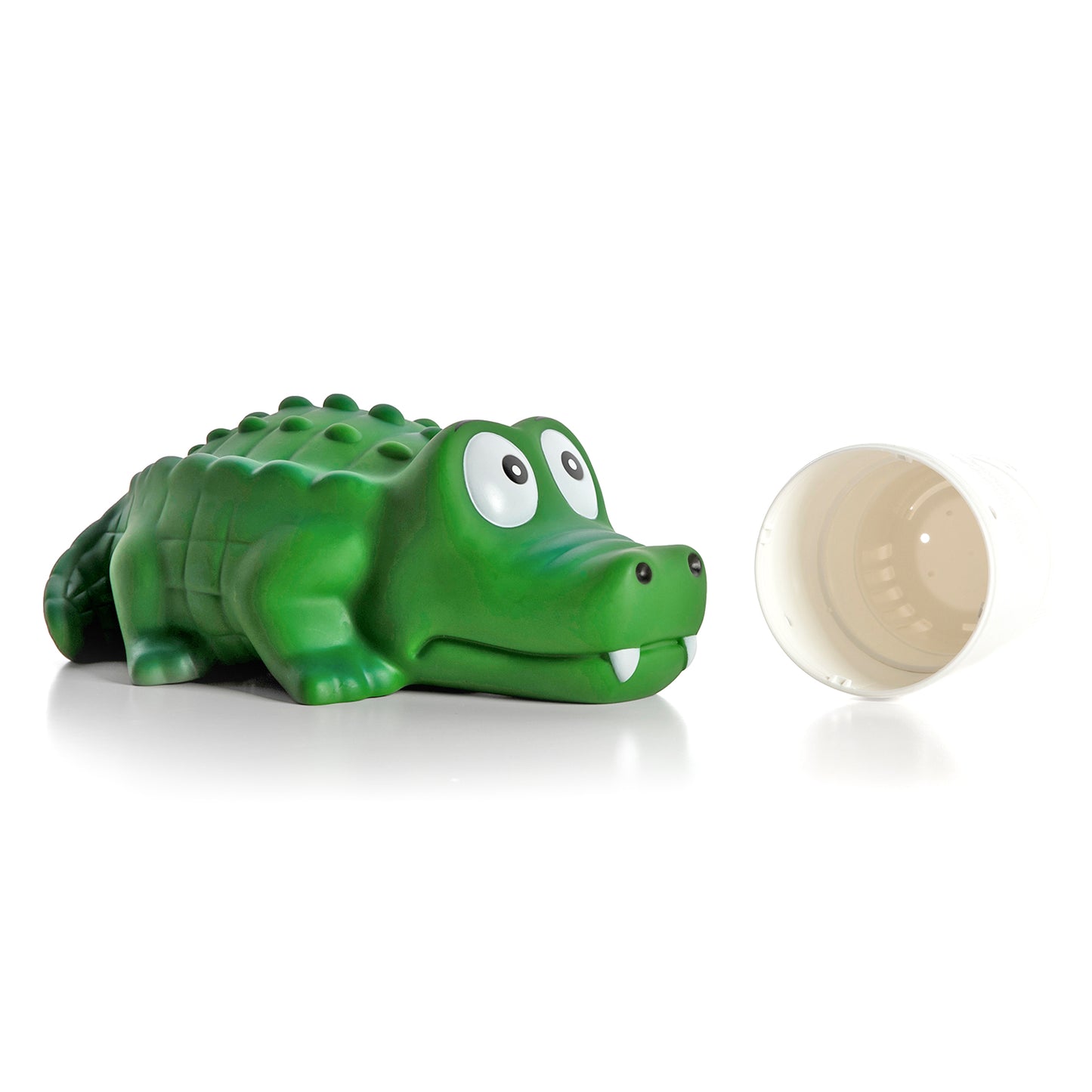 XY-WQ Chlorine Floater, Floating Pool Chlorine Dispenser (Alligator), Fits 1 and 3 Inch Tablets for Large and Small Pools, Hot Tub, Spa