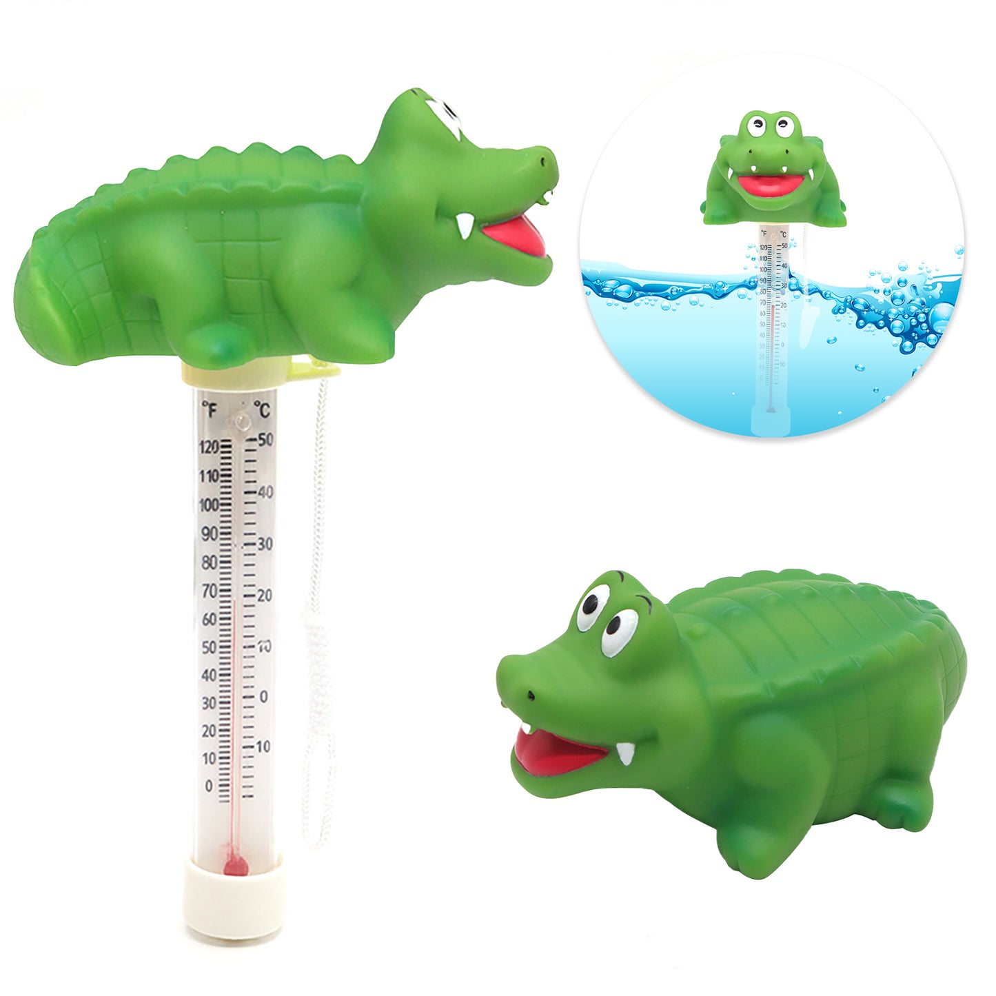 Crocodile Pool Thermometer
